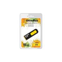Флешка USB 16 Гб OltraMax 250, USB2.0, желтый