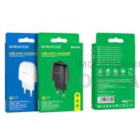 Блок питания сетевой 1 USB BOROFONE BA49A, Vast power, 2100mA, пластик, огнестойкий, цвет: чёрный (1/44/176) Блок питания сетевой 1 USB BOROFONE BA49A, Vast power, 2100mA, пластик, огнестойкий, цвет: чёрный (1/44/176)