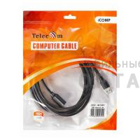 Кабель удлинительный USB3.0 Am-Af 1.8m Telecom черный (TUS708-1.8M) (1/75)