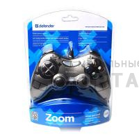 Геймпад игровой DEFENDER Zoom USB Xinput, 10 кнопок. проводной Геймпад игровой DEFENDER Zoom USB Xinput, 10 кнопок. проводной
